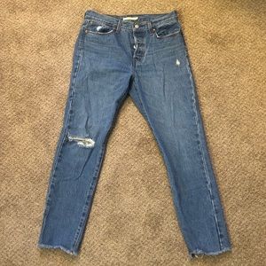 Levi’s Wedgie Fit Ankle Jeans